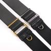Black Wide Replacement Shoulder Strap for Hobo Cotton/Nylon Crossbody Bag or Backpack