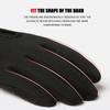 Winter Mens Gloves Warm Touchscreen Sport Fishing Splash-proof Skiing Army Biking Snowboard Nonslip Zipper Women Gloves