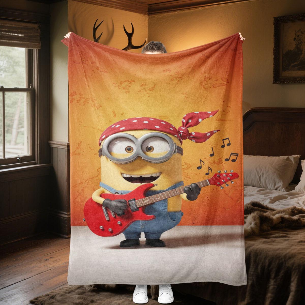 

Плед Minions Соняшникова пригода підходить для ліжок, диванів та різноманітних інших випадків, що робить його ідеальним подарунком. 150x180cm