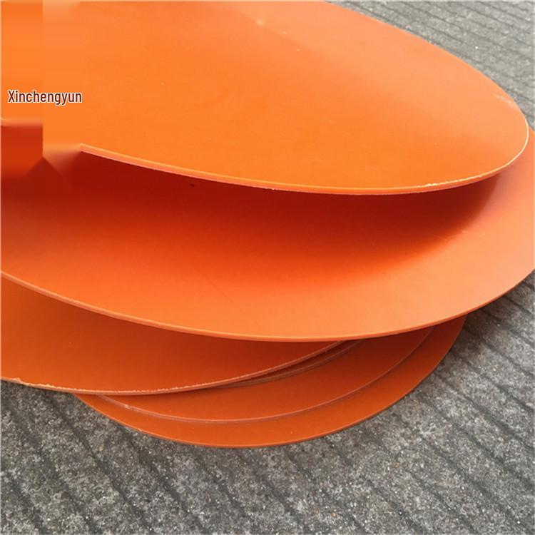 Imported Black Orange-Red Bakelite Sheet - Precision Engraving & Fine Machining Insulating Phenolic Laminate