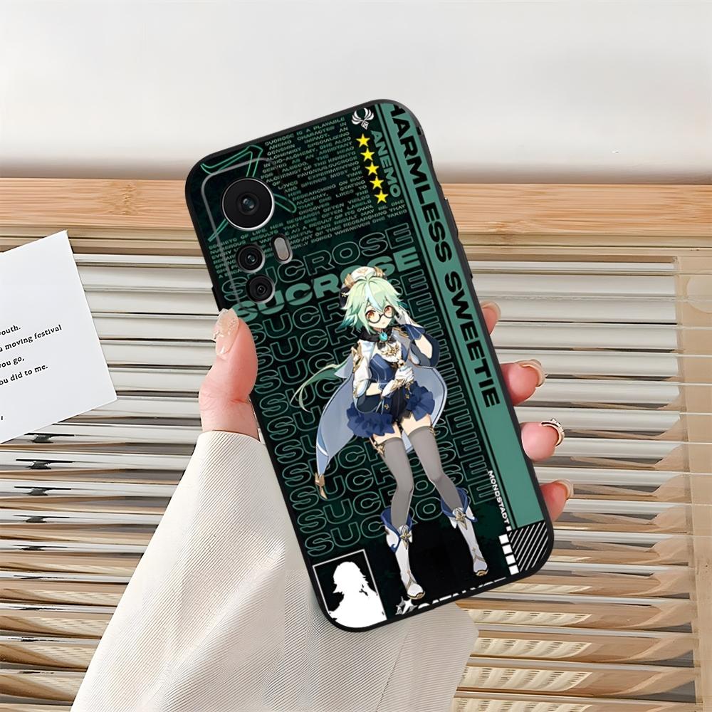 Game Genshin Impact Phone Case For Xiaomi 15 13 14 10 12 11 Pro POCO F6 X6 X3 F5 X5 Pro Lite Ultra Shell Coque