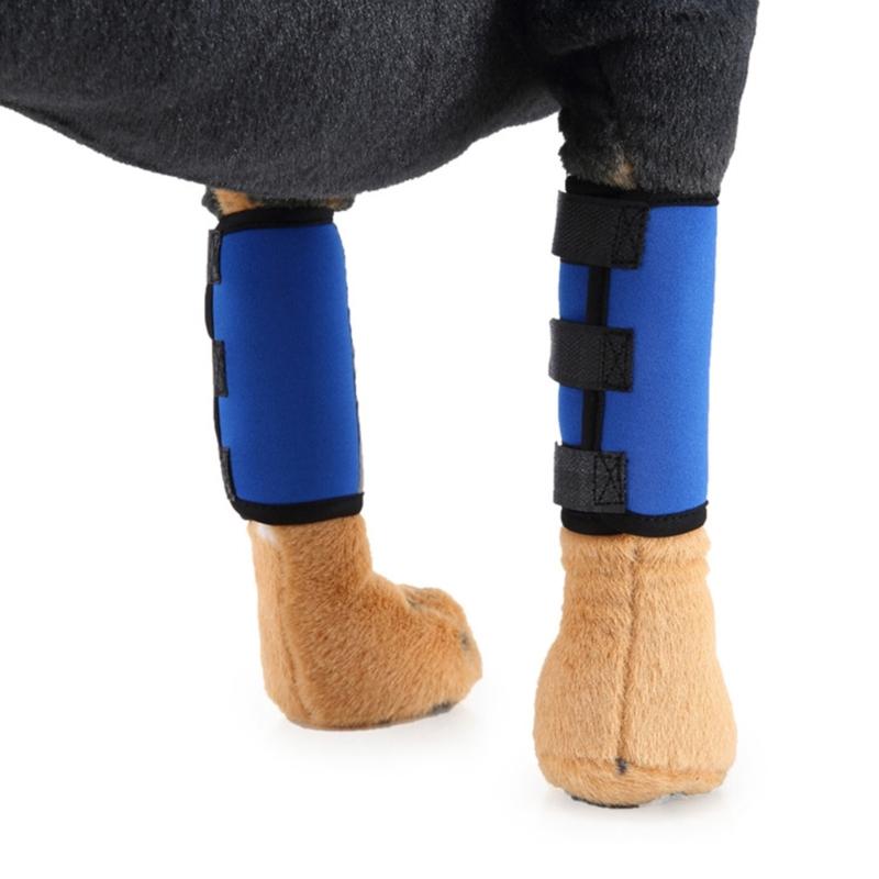 Hund Ellenbogenbandage Schutzpolster für Hunde Verletzungsprävention Leckschutz Ärmel