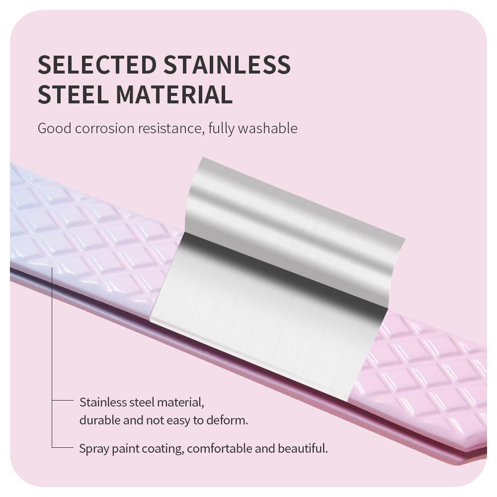 ANNAFRIS Fiber Tip Lash Tweezers Stainless Steel Eyelash Extension Tweezers Precise Fiber Anti-slip Tweezer Makeup Tools