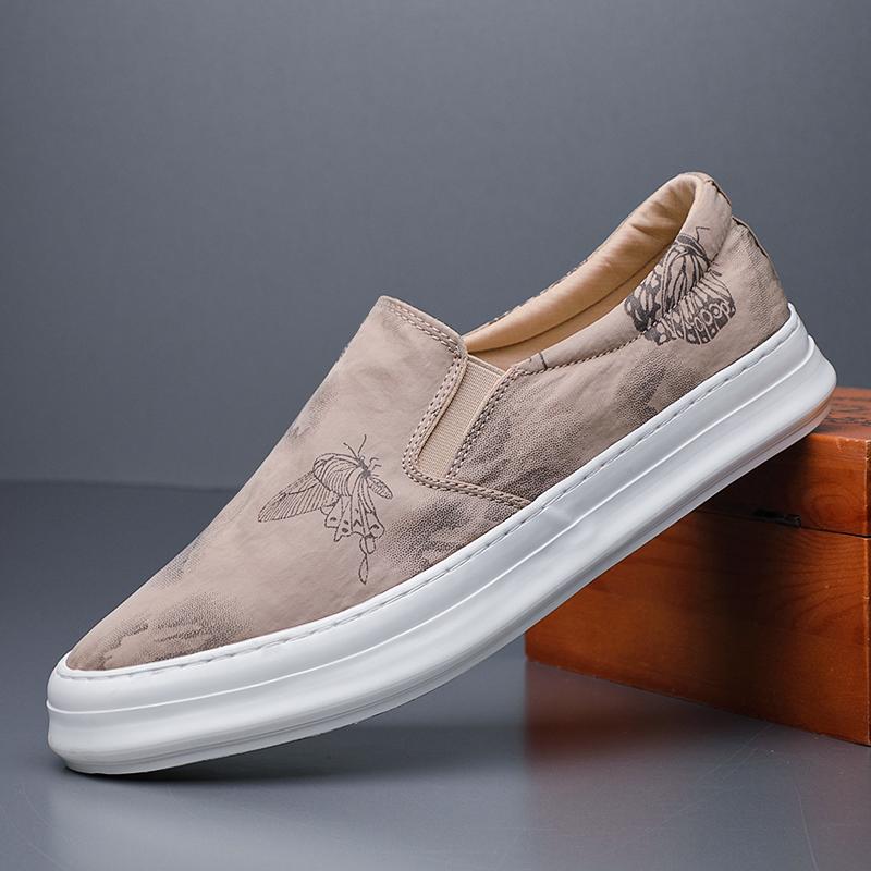 

Fashion Men s Canvas Spring Summer Shoes Korean Fashion Lace up Men s Shoes Low top Board Lazy Breathable Versatile Casual Shoes BD21224 38 хакі