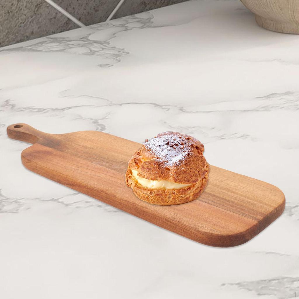 Elegant Wooden Serving Platter for Hosting Events