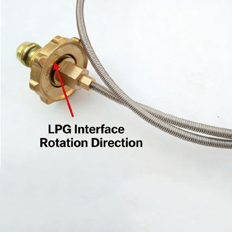 Quickly Connect Hoses Enabling Rapid Installation Outdoor Cooking Hoses for Travel and Adventure Activity