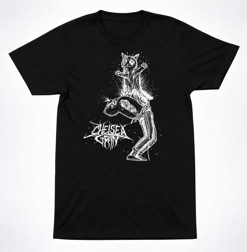 

Chelsea Grin Демоническое Восхождение Футболка Deathcore Метал-группа Графика Черная Футболка 4XL