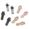 4 Pieces Micro Toy Christmas Decor Baby Doll Playset Furniture Accessories Mini Furniture Watch Toy Miniature Watches Mini Dolly Watches Pocket Watch