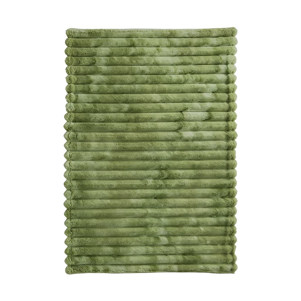 Striped Blanket 120200 cm Soft Plush Throw for Bed, Couch and Travel