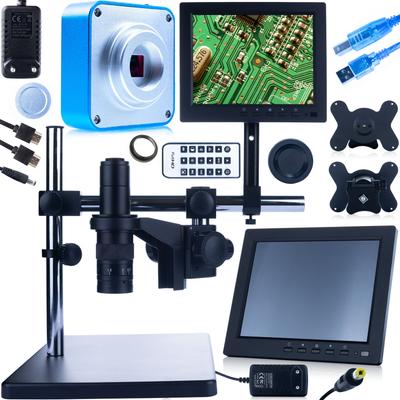 Rosfix Mikroskop Cyfrowy Earth Pro MCEP-0.5X-PZRR – Duża Przestrzeń Robocza 10-20 Cm | Zoom 7x-45x | Wyświetlacz 8 Cali I Kamera Scorpius