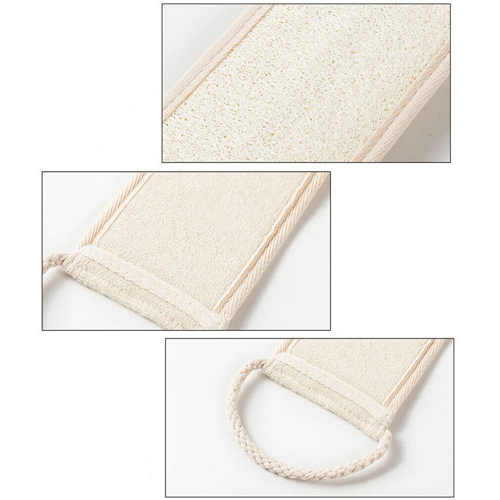 Soft Loofah Exfoliating Bathing Accessories Back Scrubber Shower Brush Massage Brush Bath Strap
