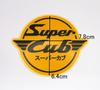 Original Honda Super Cub Super Cub Beinschild Logo Aufkleber - Verschiedene Farben (Gelb)