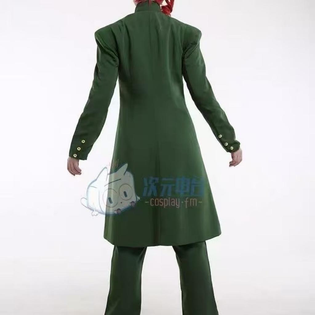 Noriaki Kakyoin Battle Cosplay Set, JoJo's Bizarre Adventure Complete Anime Battle Outfit