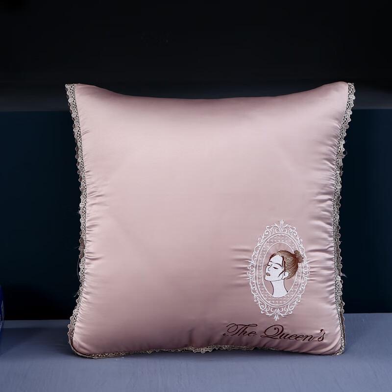 Multi-functional Silk Lace Embroidered Pillow Quilt