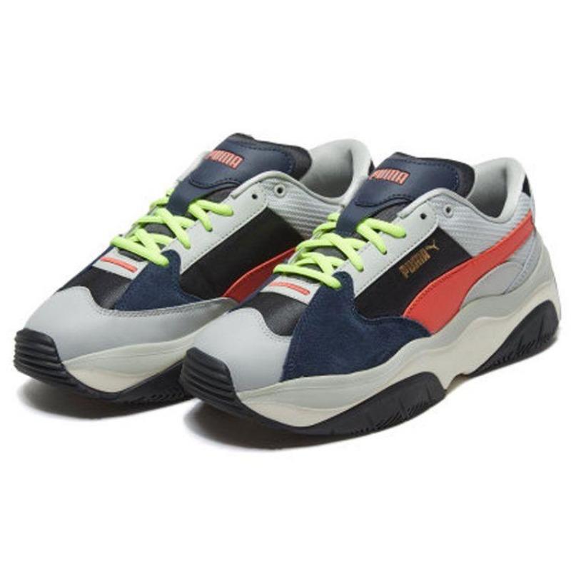PUMA Storm Y Women Minimal Comfort Low Top Daily Casual Shoes White Blue 371279-03