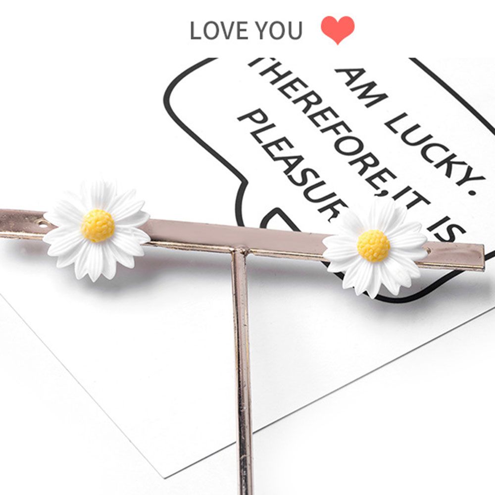 Women Girls Simple Daisy Flower Fresh Temperament Fashion Accessories Earrings Jewelry Ear Stud