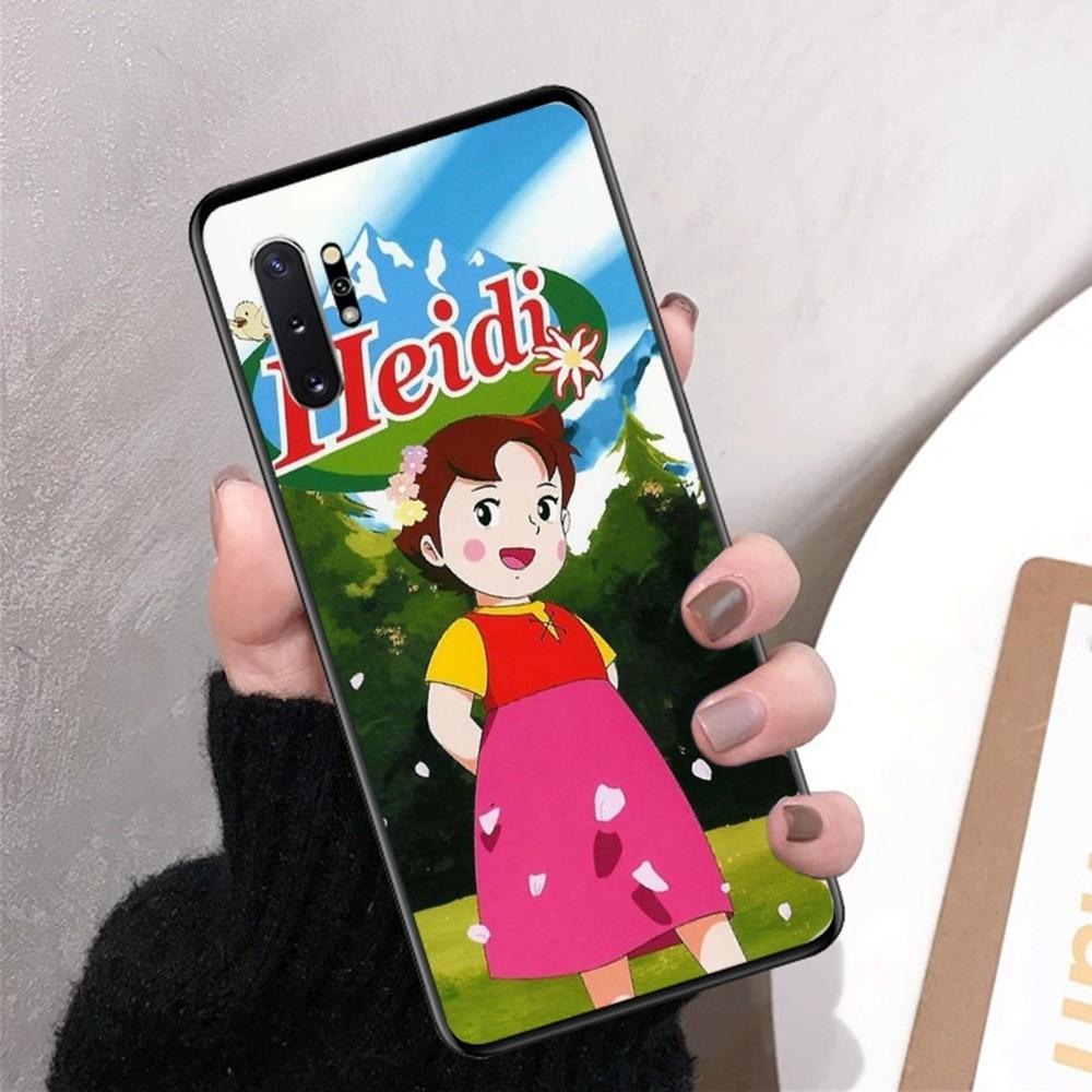 Süße Heidi Handyhülle für Samsung Note 8 9 10 20 Pro Plus Lite M 10 11 20 30 21 31 51 A 21 22 42 02 03