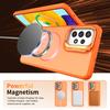 KEYSION Matte Skin Feel Lens Stand Phone Case for MagSafe for Samsung A52 A52S 5G Magnetic Shockproof Cover for Galaxy A13 4G 5G