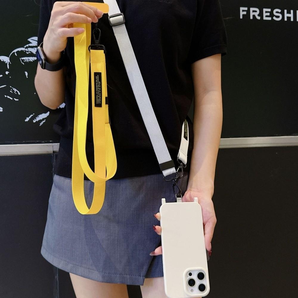 Sturdy Design Mobile Phone Lanyard Long Crossbody Anti-Loss Phone Bag Daily Use