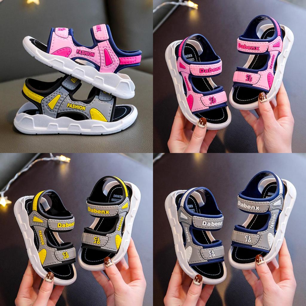 Girl Sandals Summer Soft Sole Non Slip Pvc Beach Shoes For Children