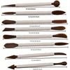 8pcs Plastic Clay Sculpting Tools Set-Uncharged Pottery & Resin Craft Shaping Spatulas, Carving Knives, and Detail Needles