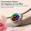 2-in-1 Car RGB Music Rhythm Lamp With Aromatherapy Sound-Activated Light Rechargeable Vent Clip Car Fragrance Ambient Light