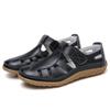 Luksusowe Retro Damskie Skórzane Buty Wsuwane Na Płaskie Buty Miękka Podeszwa Buty W Stylu Vintage Kobieta Mieszkania Nowe Mokasyny