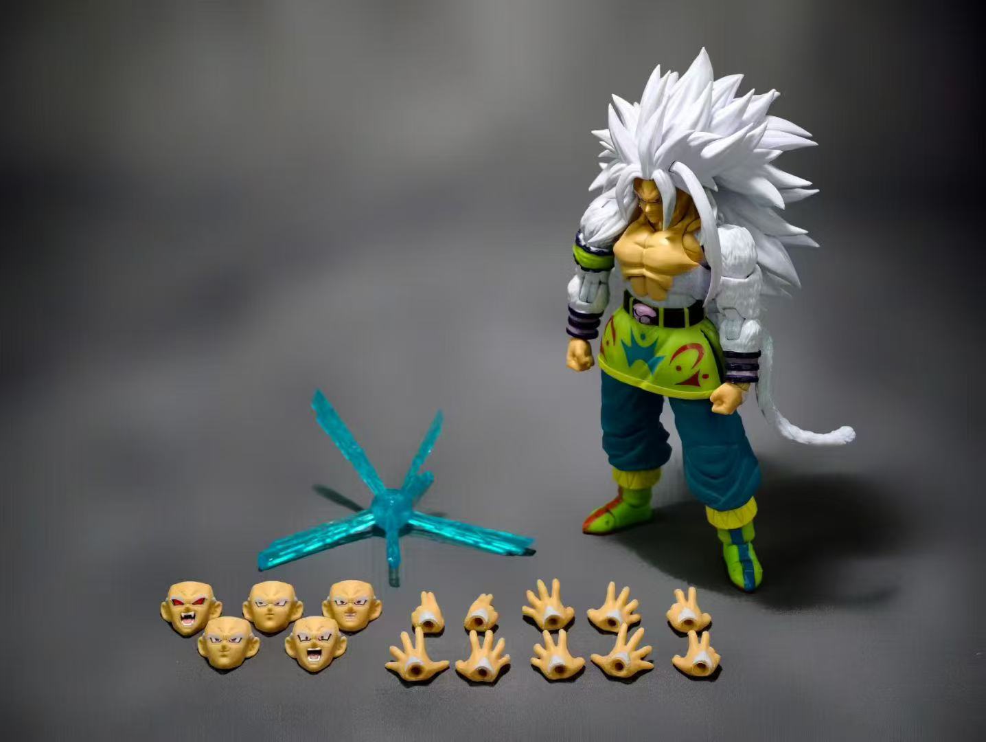 

In Stock Black Hole Model Son Goku Action Figure Ssj5 Super Saiyan 5 Goku S.H.Figuarts White Haired Goku Toys Gifts With Original Box