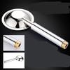 Stainless Steel Shower Head Supercharged Handheld  Silicone Water Outlet Round Square Bathroom Shower Head Set