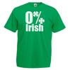 Adults 0 Irish Four Leaf Clover Ireland St Patricks Day Unisex Green TShirt