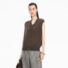 JNBY 100% Wool V-Neck Sleeveless Sweater