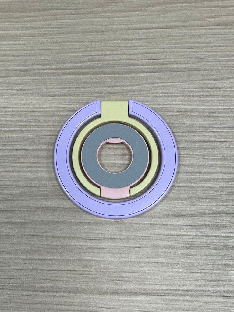 Magnetic Double-Sided Rotating Phone Stand & Finger Ring Holder