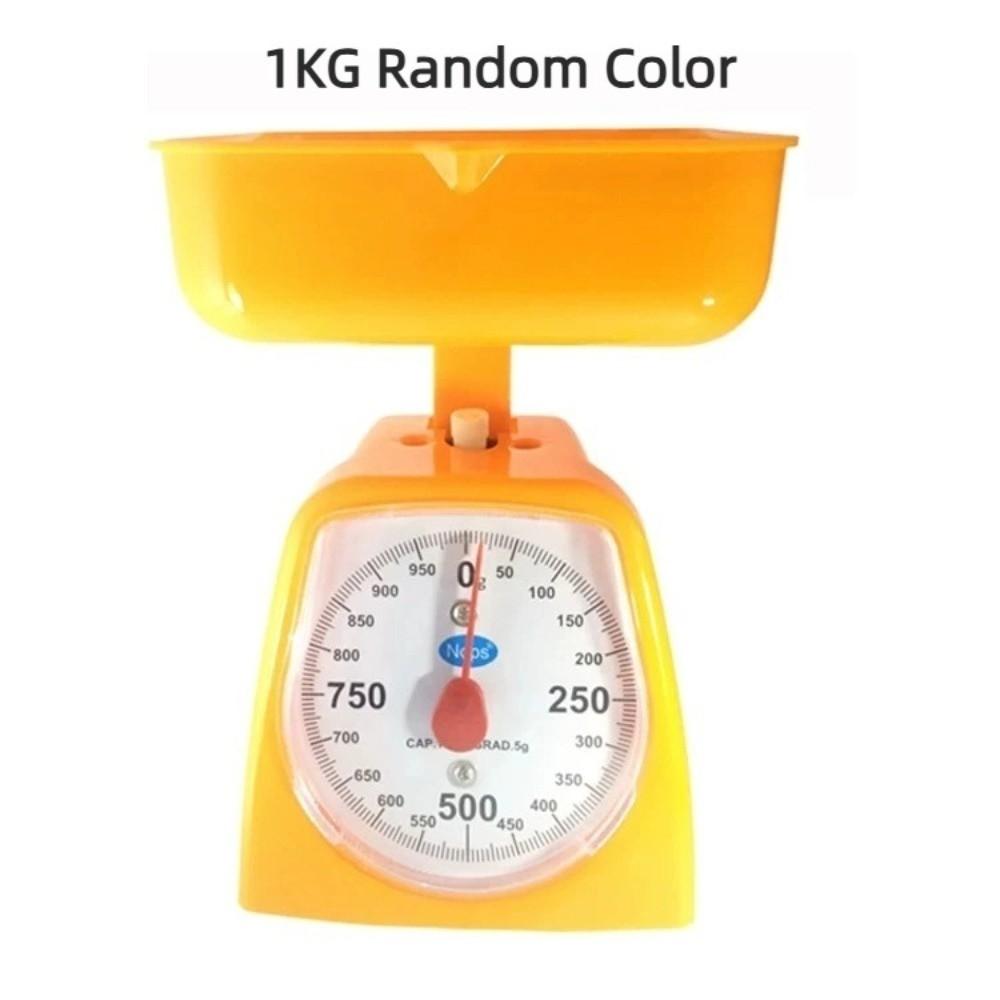 

New 1KG 2KG 3KG 5KG Mini Kitchen Scale with Pan Plastic Food Weighing Scale Educational Learning Aids Balance Precision