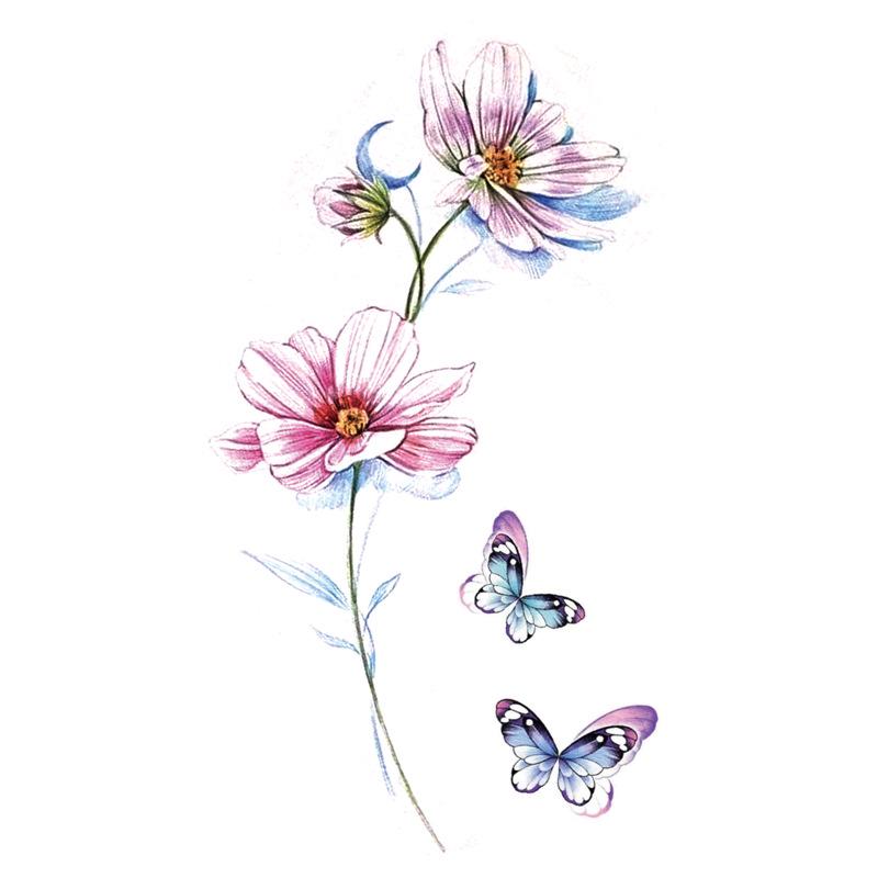 Tatuaggi Temporanei Impermeabili Stile Coreano Harajuku