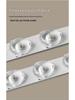 Beauty Salon Multi-Angle Half-Moon Floor Lamp for Manicure, Eyelash, Tattoo, Eyebrow, & Facial Lighting