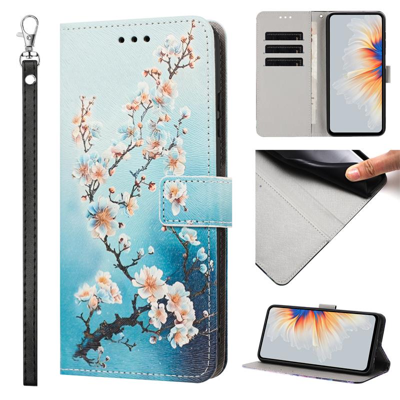 Note15/Note14/Note13 Pro+ Sonnenuntergang Bemalte Hülle für Xiaomi Redmi Note 15 14 13 12 11 Pro 10 9 Pro Plus Brieftasche Lederhülle Hülle