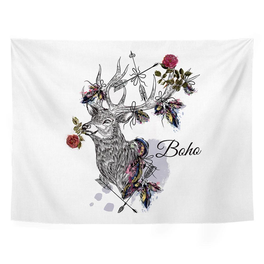 Современный гобелен в европейском стилеПрикроватная настенная тканьФоновая тканьЗащитная — фото 12