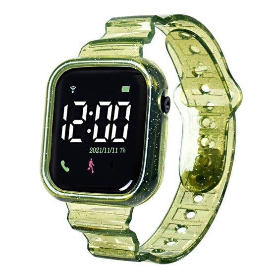 Kids LED Digital Watch Waterproof Large Screen Sports Wristwatch for Boys Girls Fashion Electronic Clock