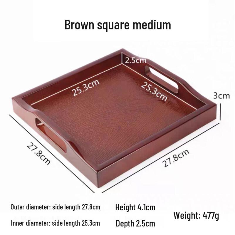 Japanese Style Plastic Serving Tray