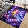 Cosmic Turtle Glowing Vibrant Energy Carpet Yoga Living Room Room Decor Children's Crawling Mat Doormat Area Rug Games Mat