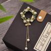 Handmade Lily of the Valley Brooch Kit - Retro Pin Jewelry for Bags and Clothing Accessories (X38)