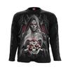 Spiral Direct Unisex Adult High Priestess Back & Sleeve Print Long-Sleeved T-Shirt