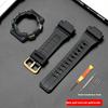 Para Casio AQ-S810 AQ-S810W AQS810WC WC-5208 Correa + Caja Reloj Deportivo Resistente al Agua Juego de Correa y Bisel Pulsera de Goma Resina Caja
