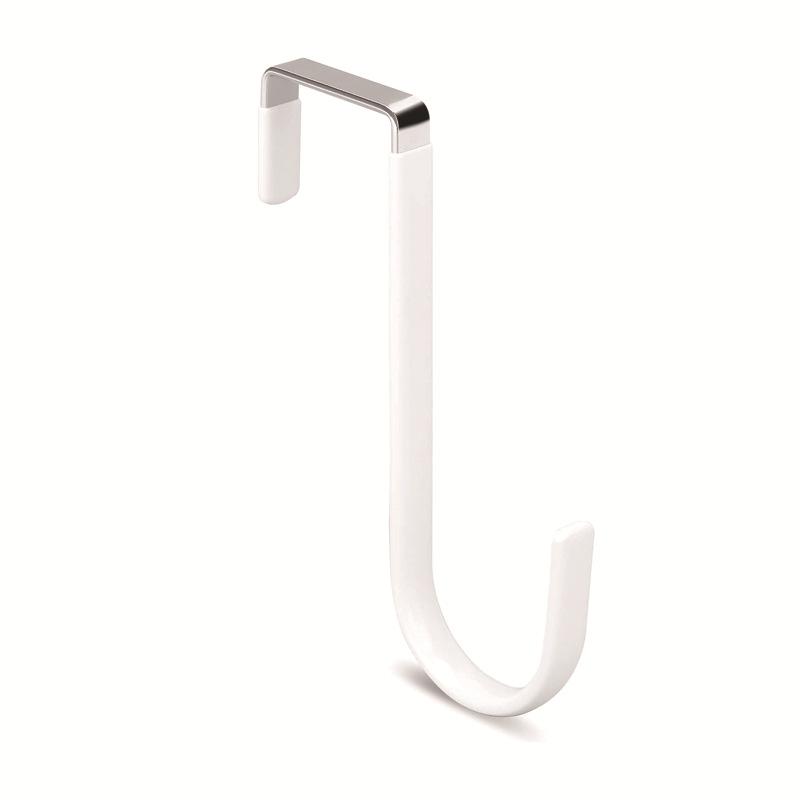 

Door Hangers Hooks with Rubber Organizer Hook for Living Room Bathroom Bedroom Kitchen Hanging Key Clothes Towel Hat Coat Robe 1pcs белый