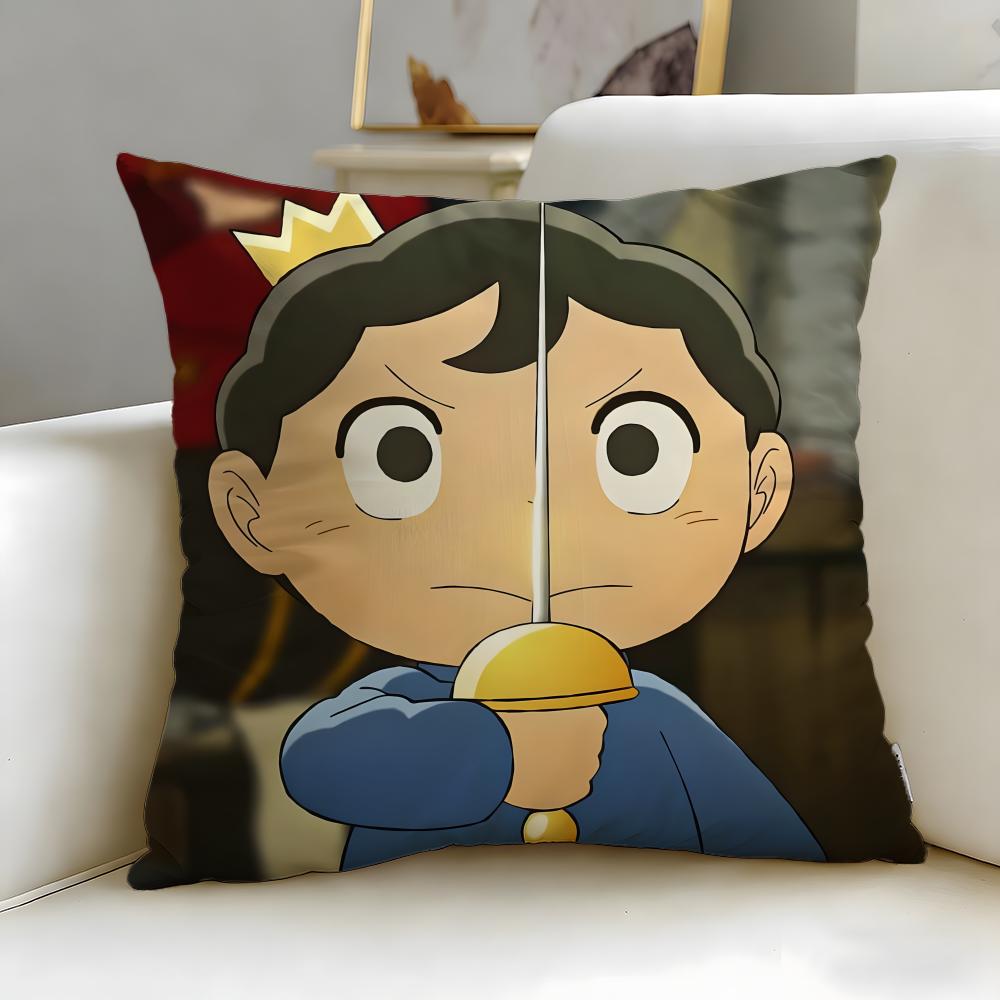 Popular Anime Ranking of Kings Cushion Cover Soft  EasyWash Pillow Case  Versatile for Couch Bed Travel and Office