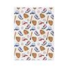VIKAMA Cartoon Transportation Flannel Blanket Soft Plush Throw For Nursery Bedroom Sofa Home Decor All Season