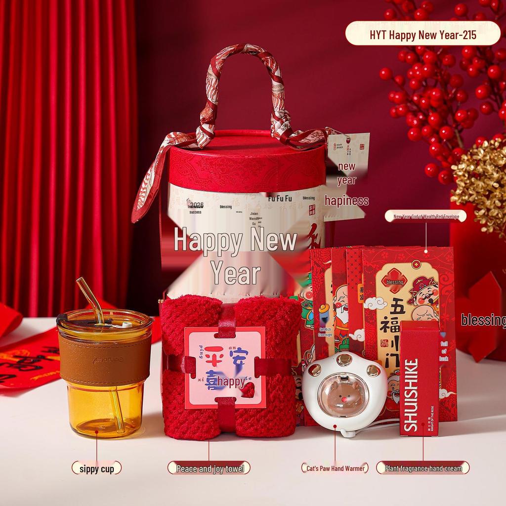 2026 Jahr des Pferdes Geschenkset: Neujahrs- & Jubiläumsgeschenke für Mitarbeiter & Kunden