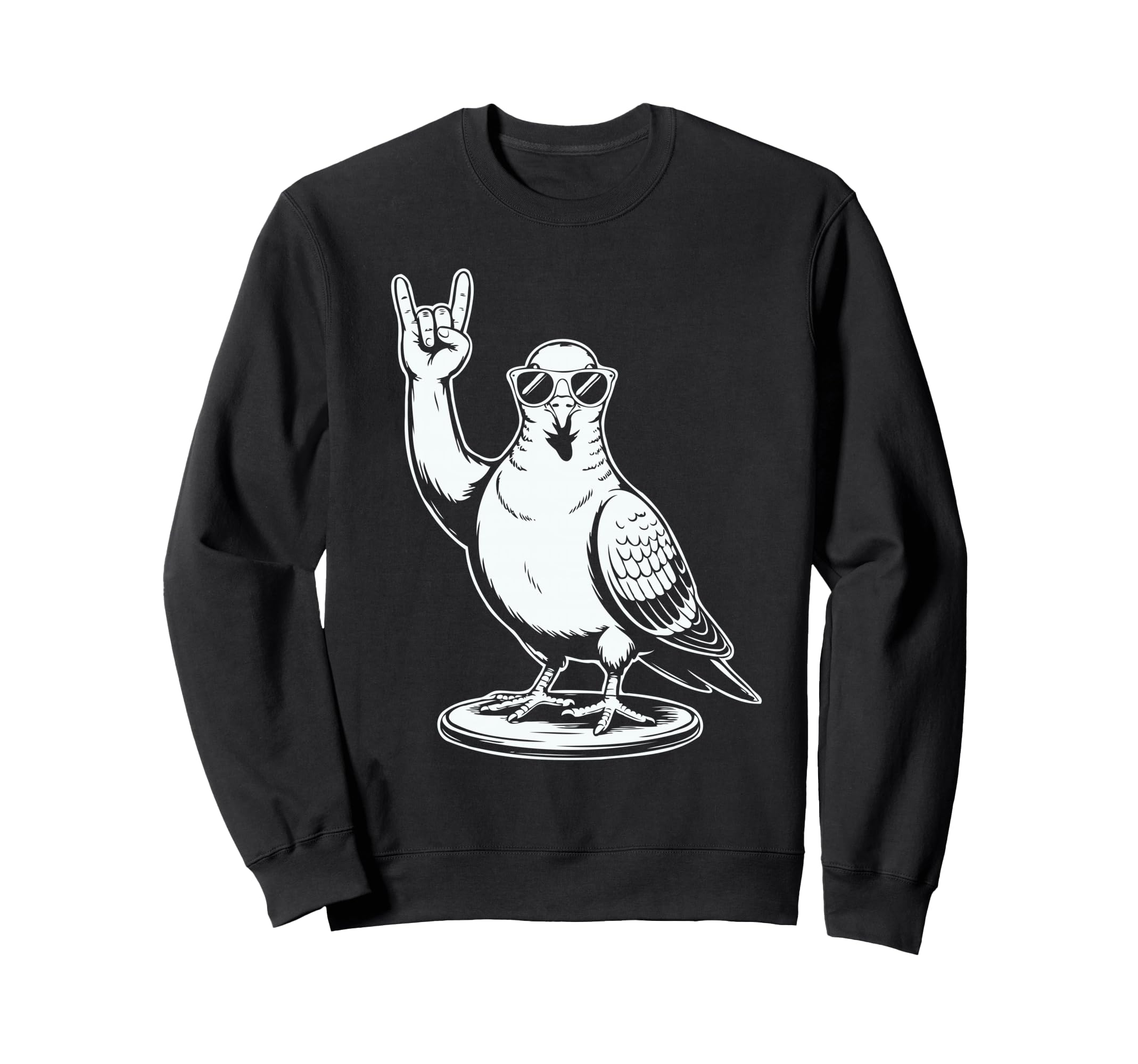 

Mourning Dove Punk Rock Rocker Heavy Metal Sweatshirt