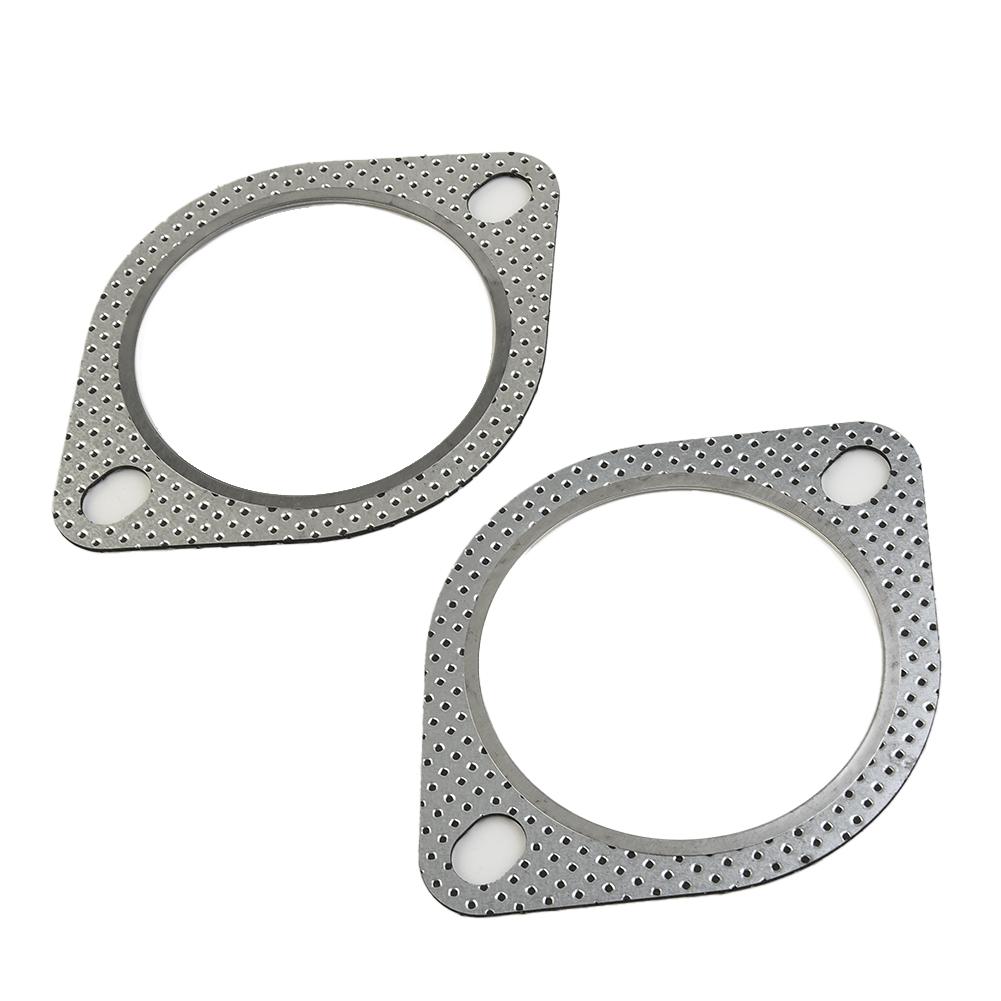 2 Bolt Flange Gasket 3\" Inch 76mm Accessories Exhaust