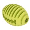 Rubber Football Dog Toy Environmental Protection Rubber Chew Pet Rugby Ball Toy for Garden